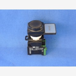 Telemecanique DA10 momentary switch, black